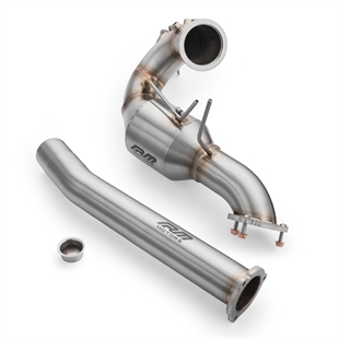 RM Motors Downpipe-Set Audi A8 S8 / Quattro 3.0 TDI, Euro 6, Utan Ljuddämpare Och Värmesköld